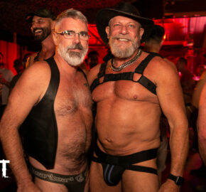 Daddy charm, a tender trap at White Party Palm Springs.