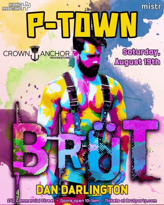 Brut party Provincetown Crown and Anchor Carnival