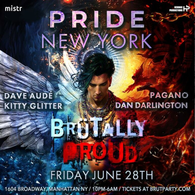 BRÜT Party NYC Pride 2024